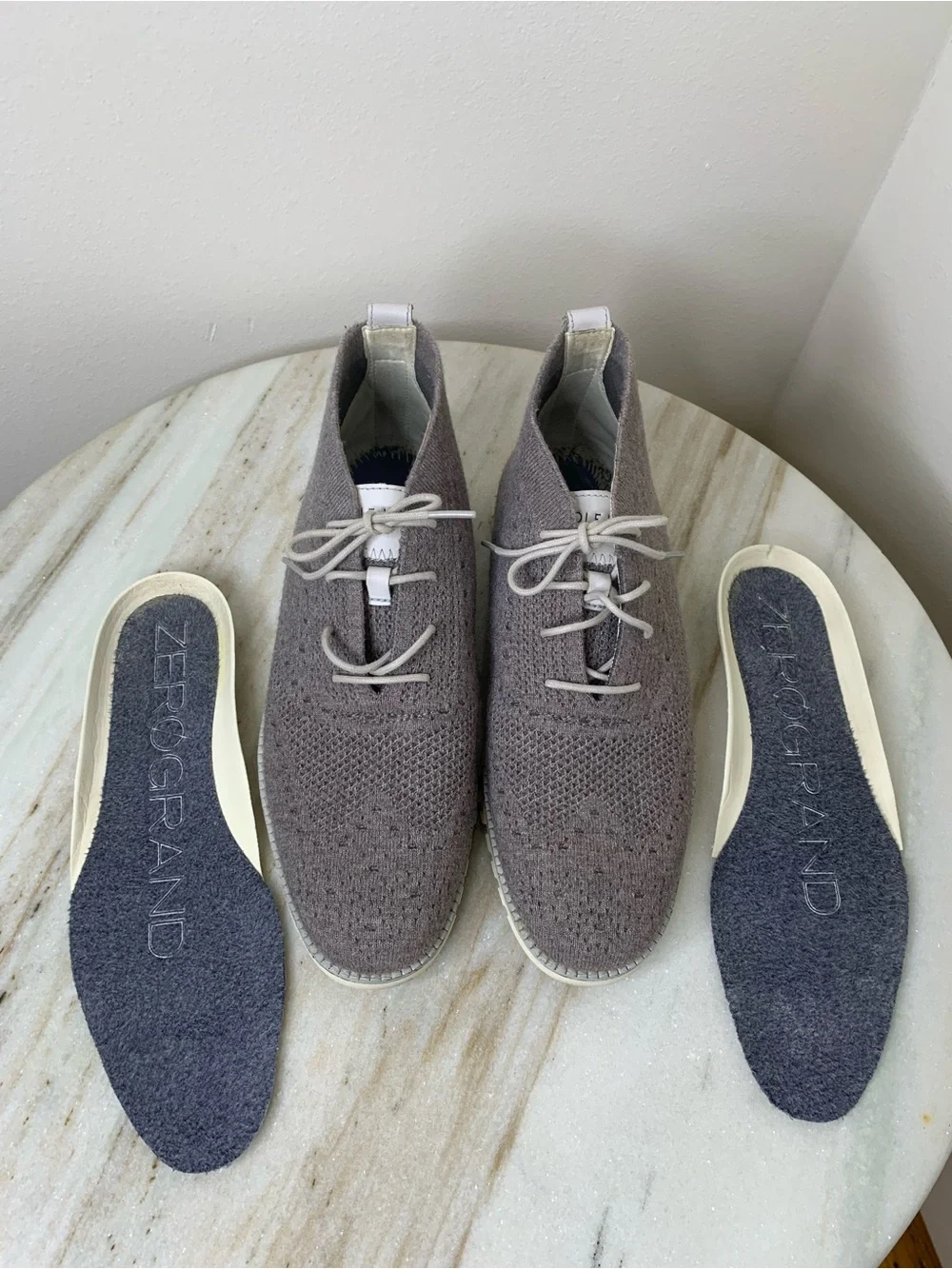 Cole Haan boots Chukka 8.5 men’s wool Zerogrand gray Style C30304